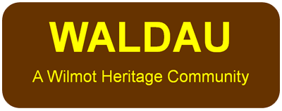 Waldau historic sign
