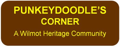 Punkeydoodle's Corner heritage sign