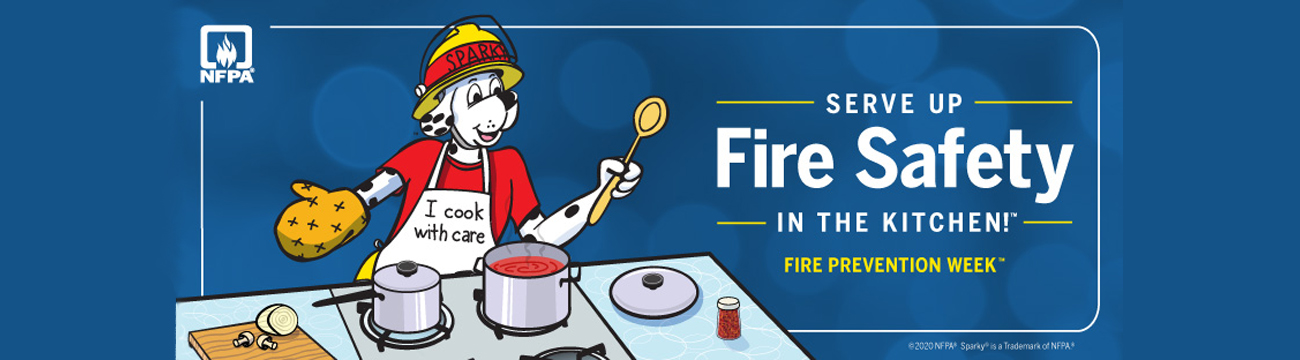 Fire Prevention Week promotion to Serve Up Fire Safety in the kitchen