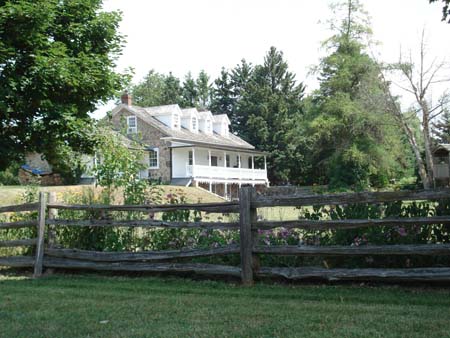 large stone house