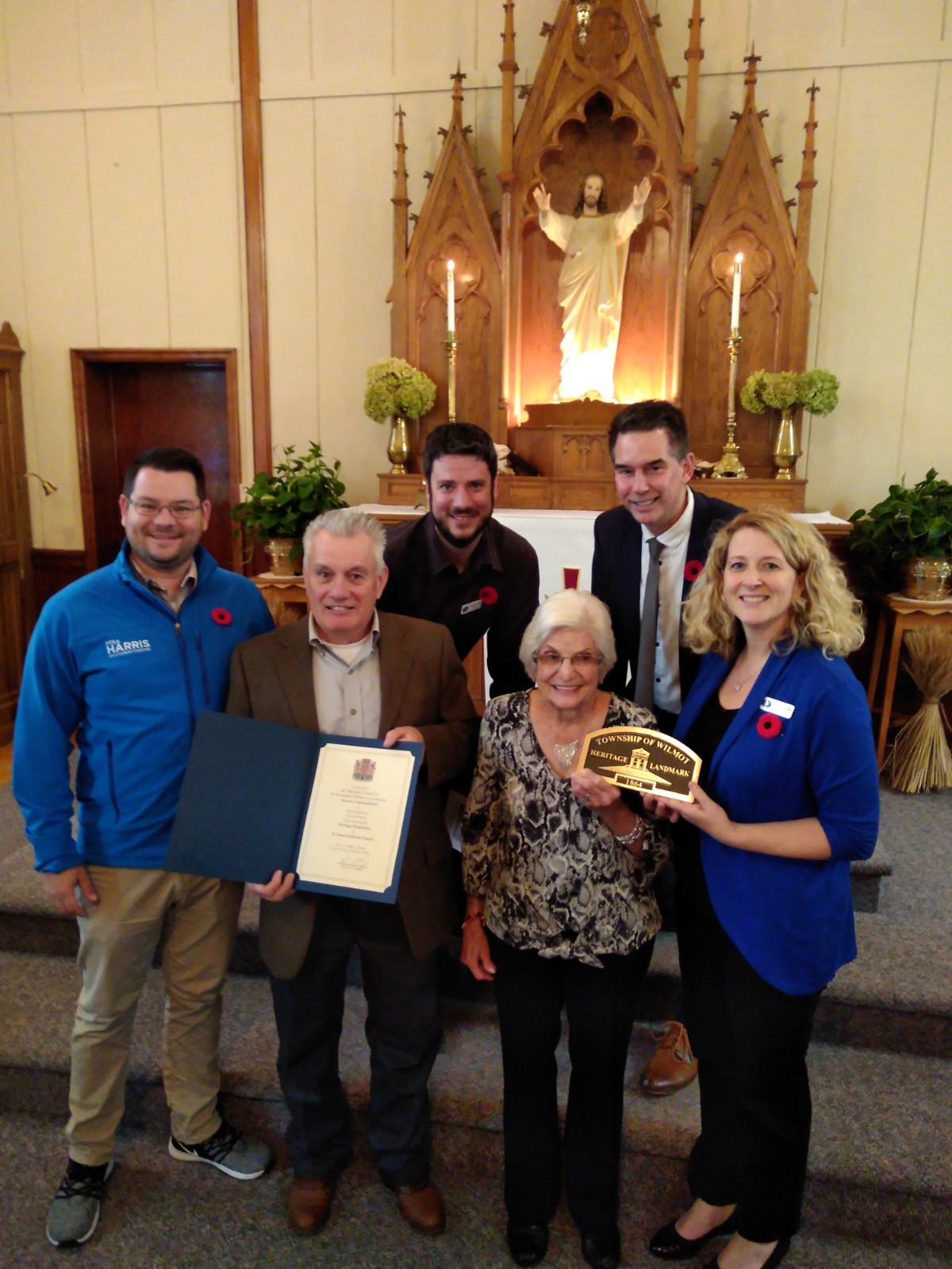 Official Designation of St. James Lutheran, Baden