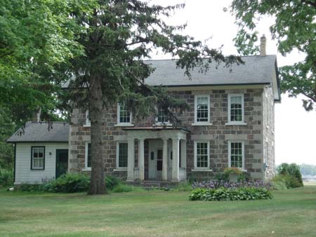 Old large stone house