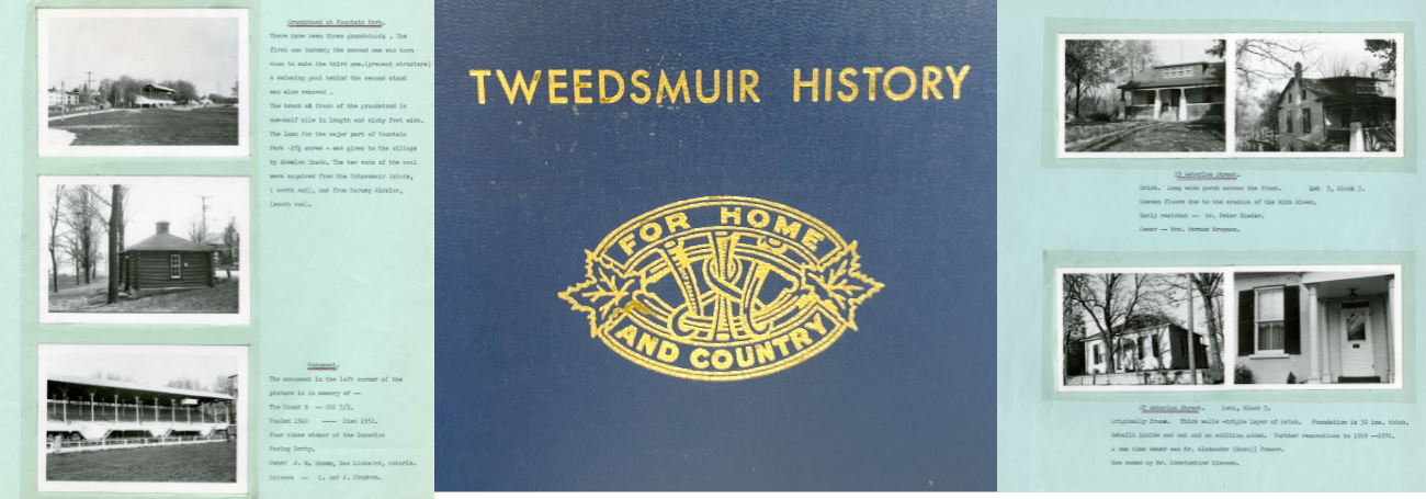 Tweedsmuir History Book