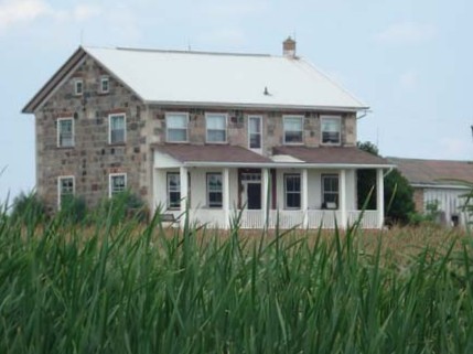 Old large stone house