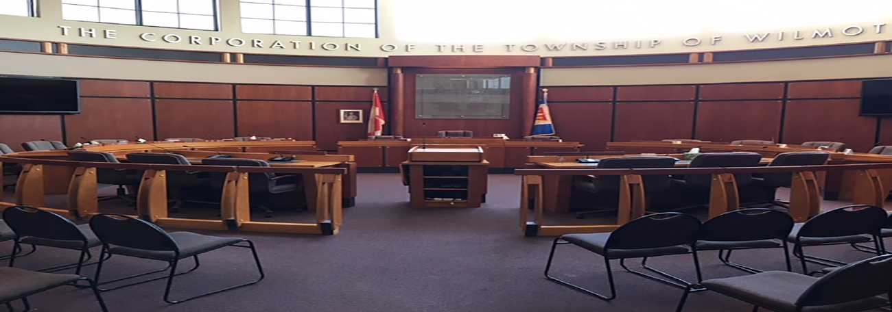 The Corporation of the Township of Wilmot council room