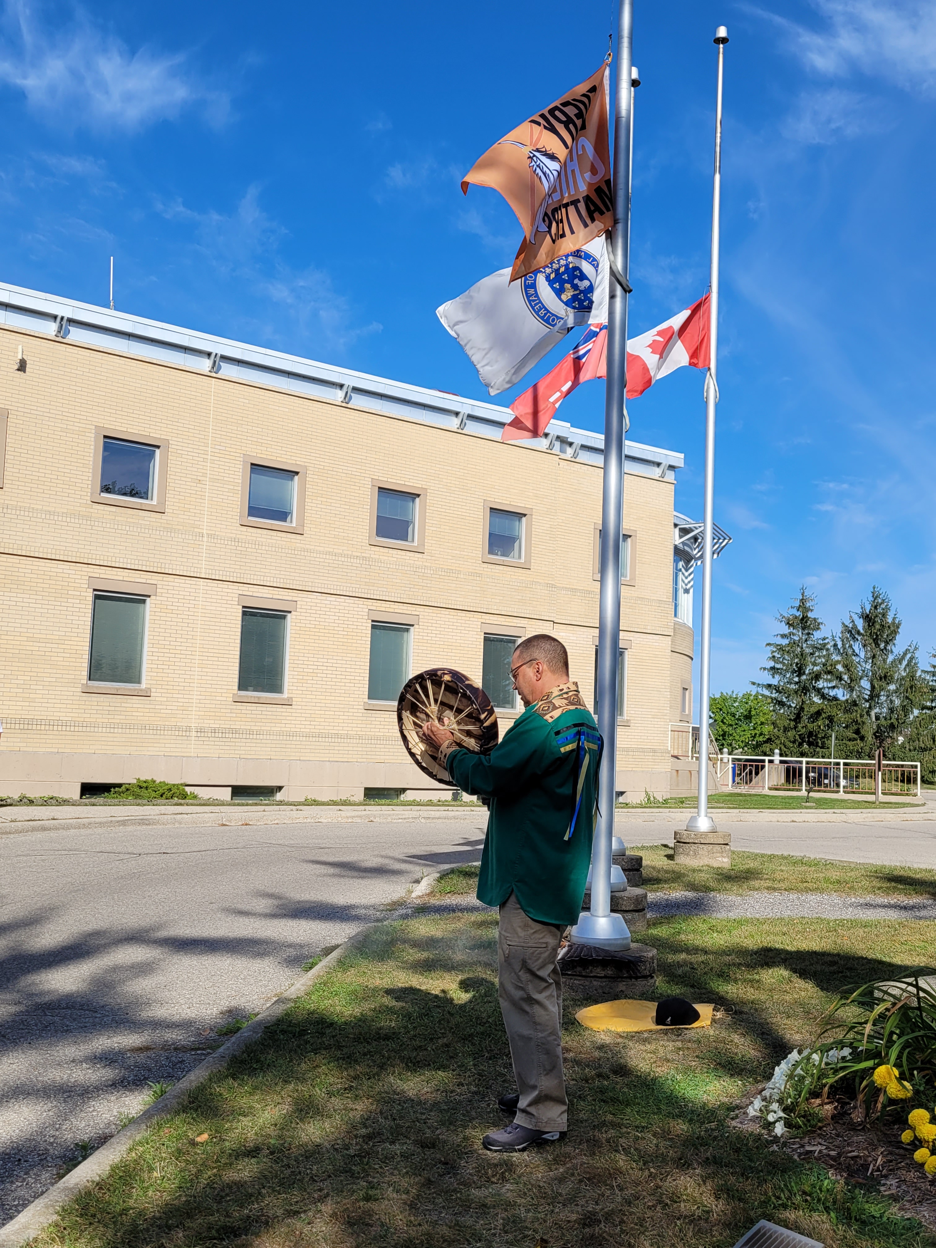 ECM Flag Raising Ceremony