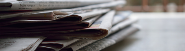 a pile of newspapers